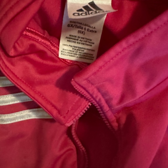 Hot Pink Adidas Track Suit - Picture 2 of 5